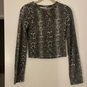 ZARA LONG SLEEVE TOP